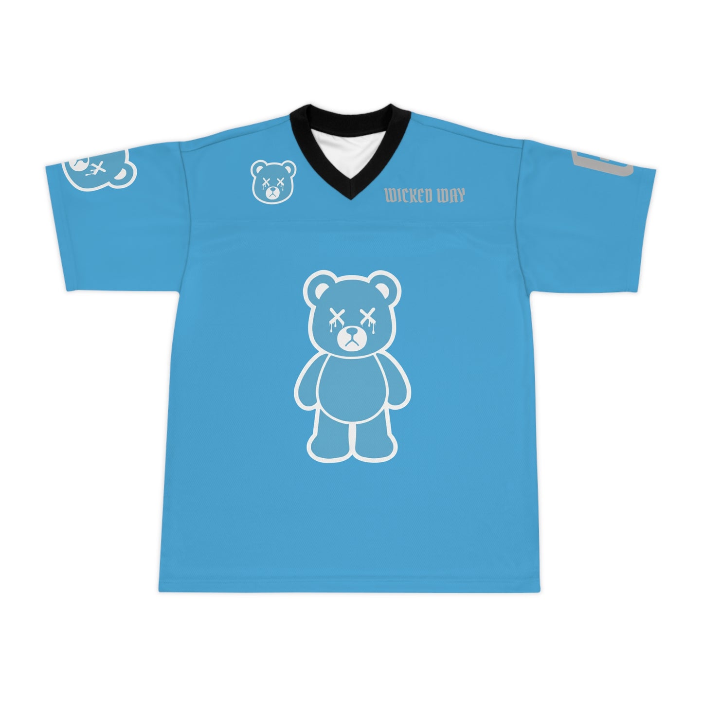 "Wicked Way" #0 Gibbs Deady Bears Football Jersey