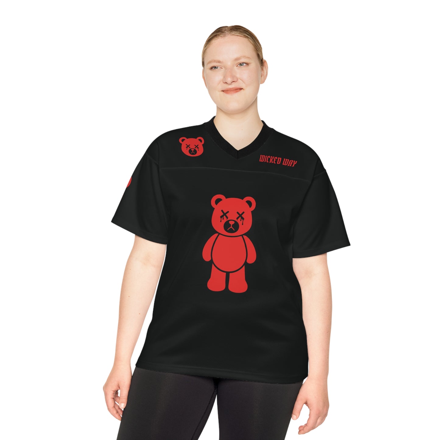"Wicked Way" #1 Mooney Deady Bears Football Jersey
