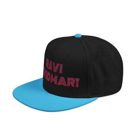 Retro Ravi Food Mart Embroidered Snapback Hat