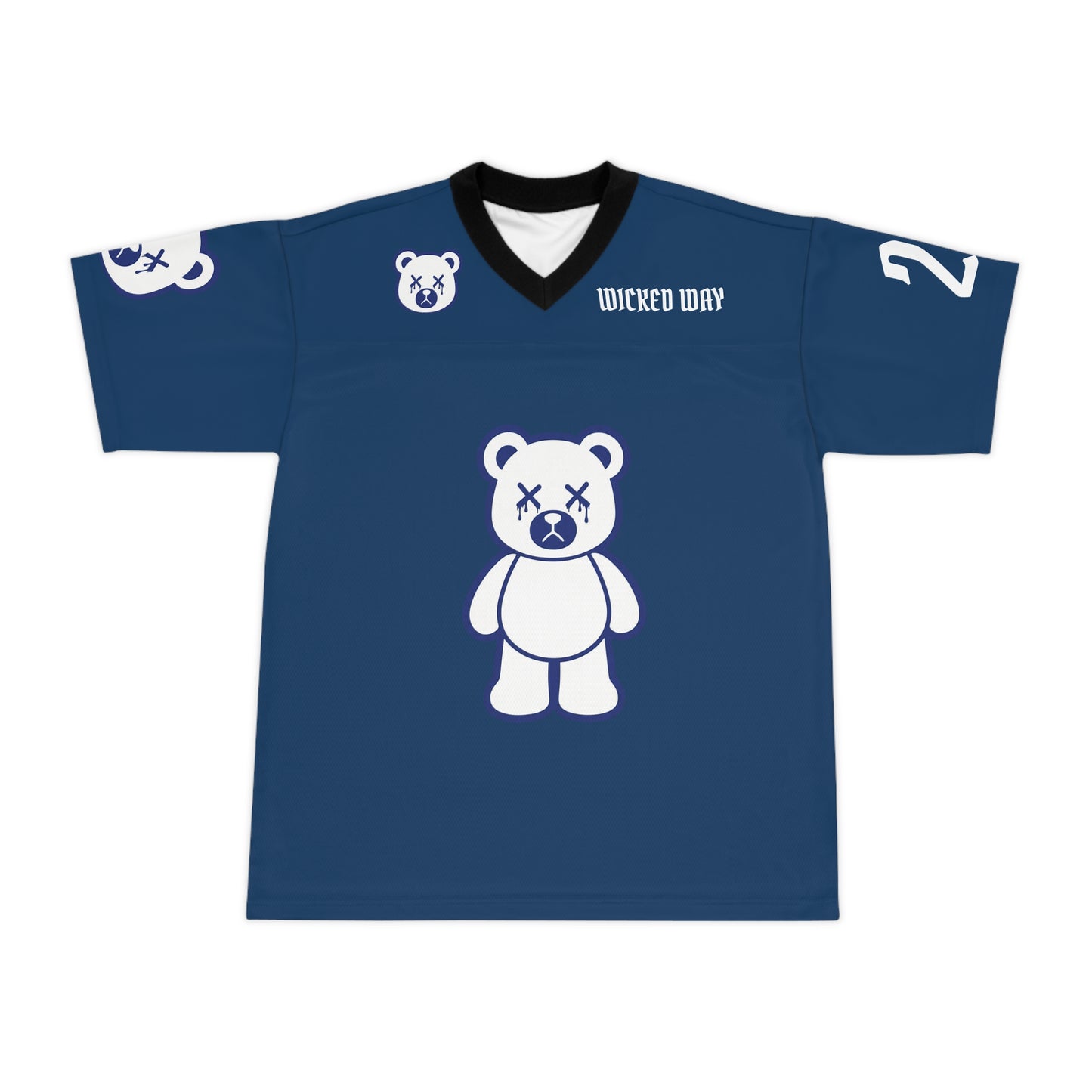 "Wicked Way" #28 Taylor Deady Bears Football Jersey
