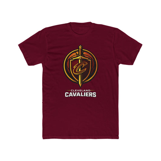 Loco Fits New "NBA Cleveland Cavilers Basketball Concept Logo" Cotton Crew Tee