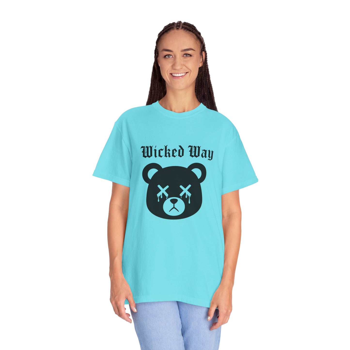 "Wicked Way" Dead Bear Head T-Shirt (Multi Color Options)