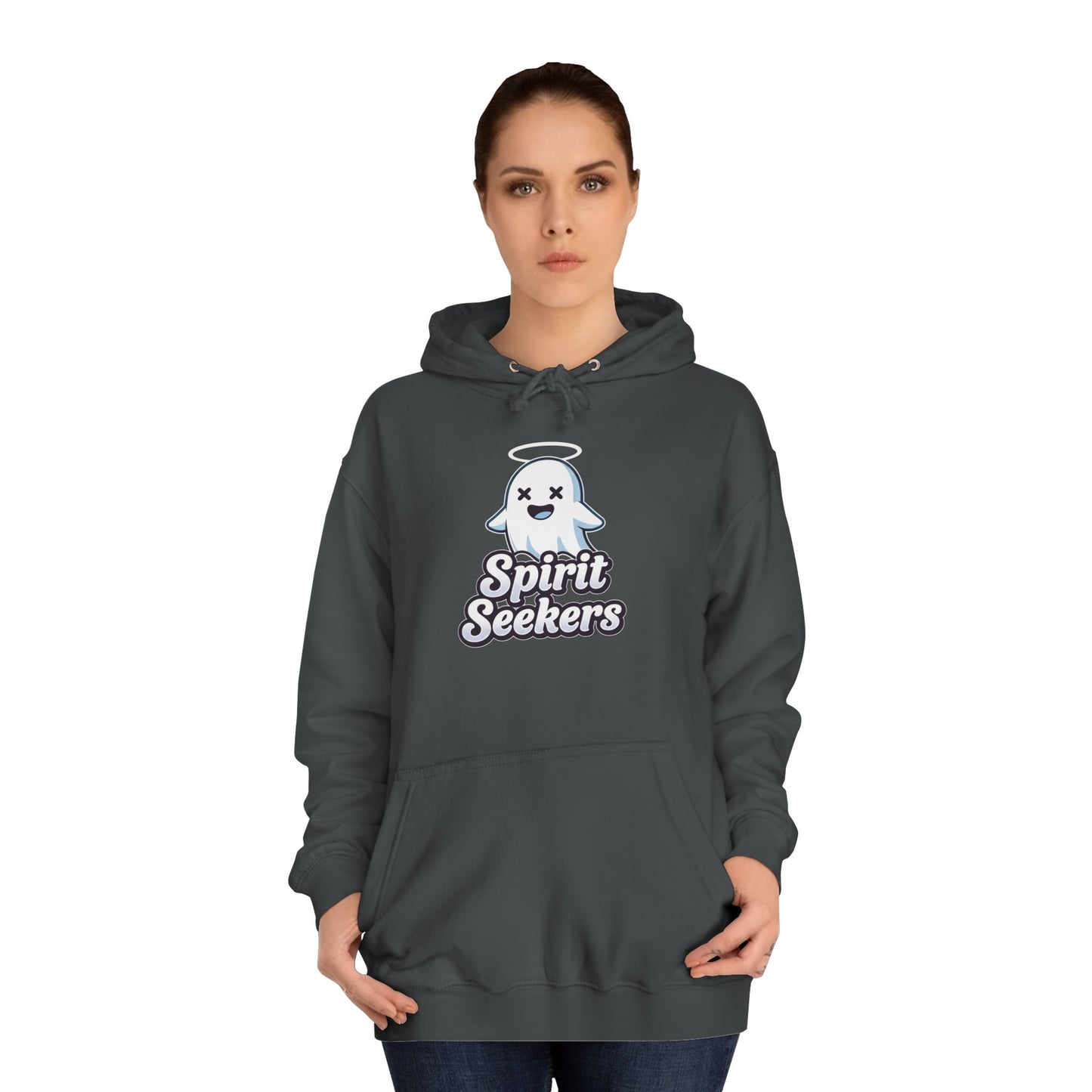 Spirit Seekers Friendly Ghost College Hoodie