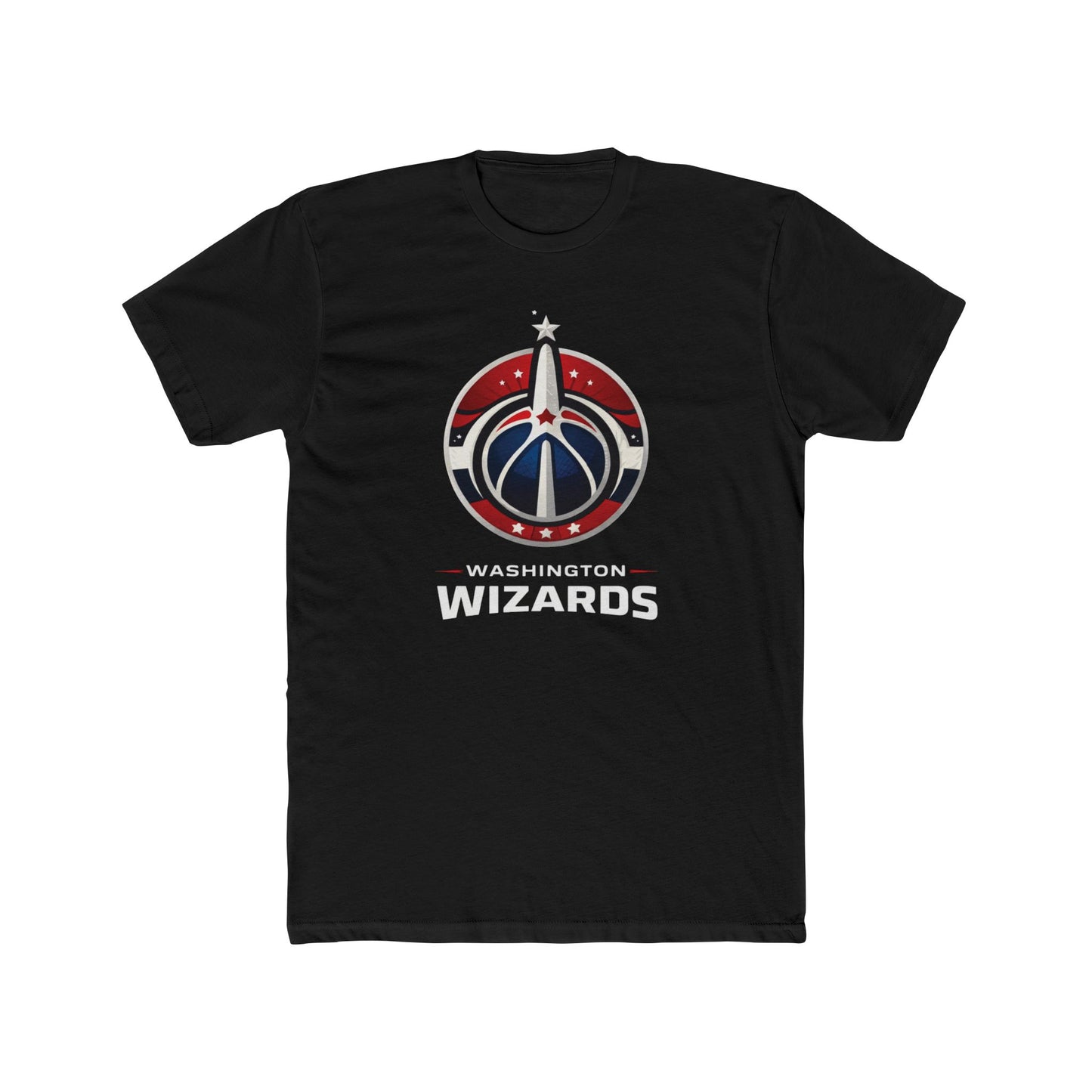 Loco Fits New "NBA Washington Wizards Basketball Concept Logo" Cotton Crew Tee