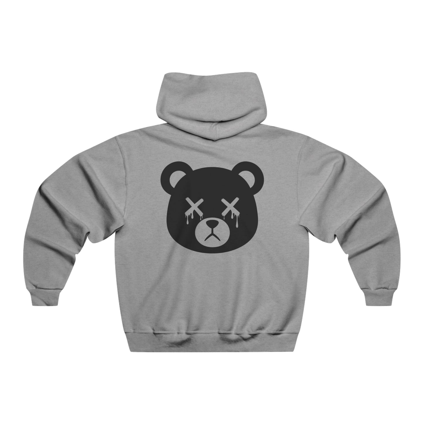 "Wicked Way" Script (front) Dead Bear Head Design (back) Lightweight Hoodie