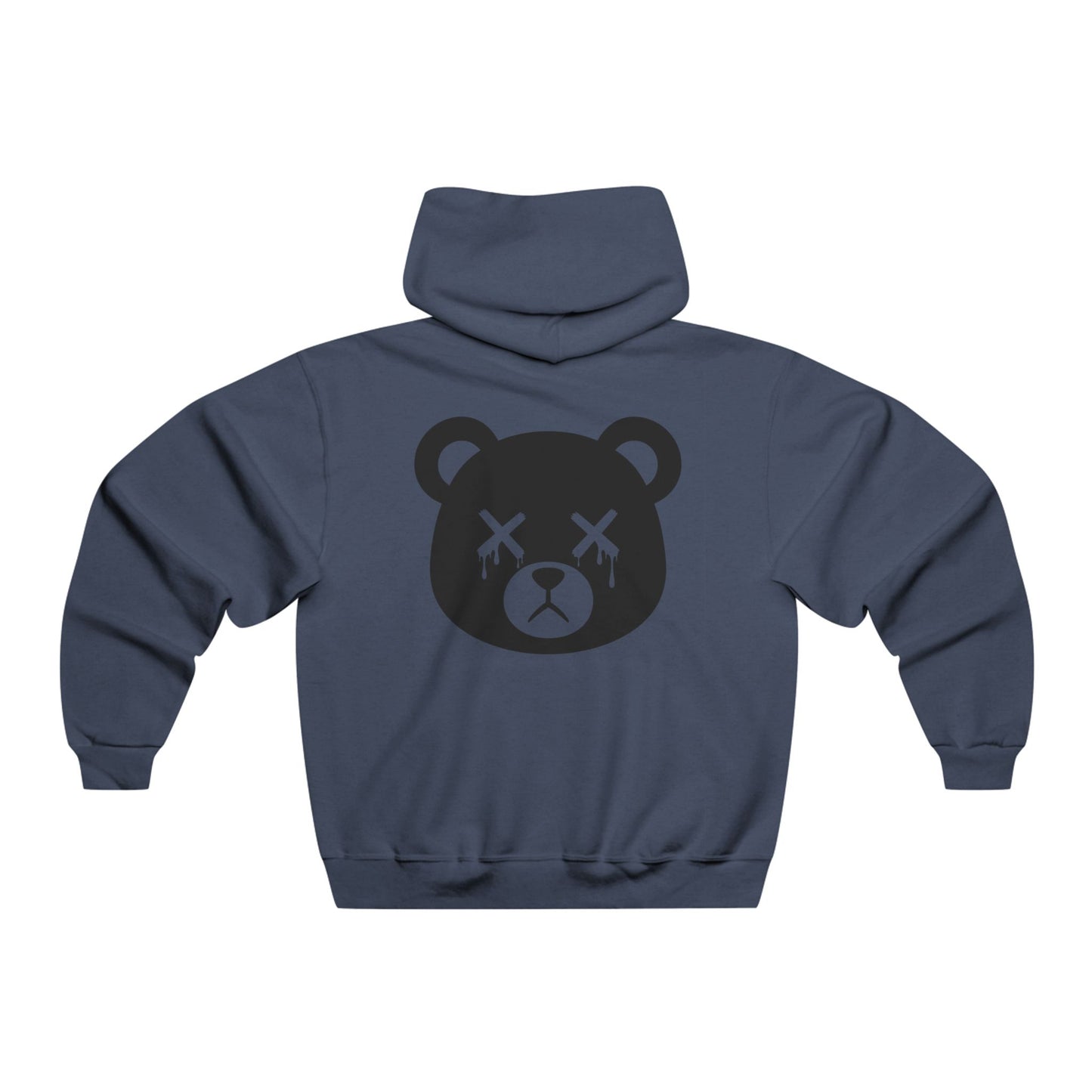 "Wicked Way" Script (front) Dead Bear Head Design (back) Lightweight Hoodie