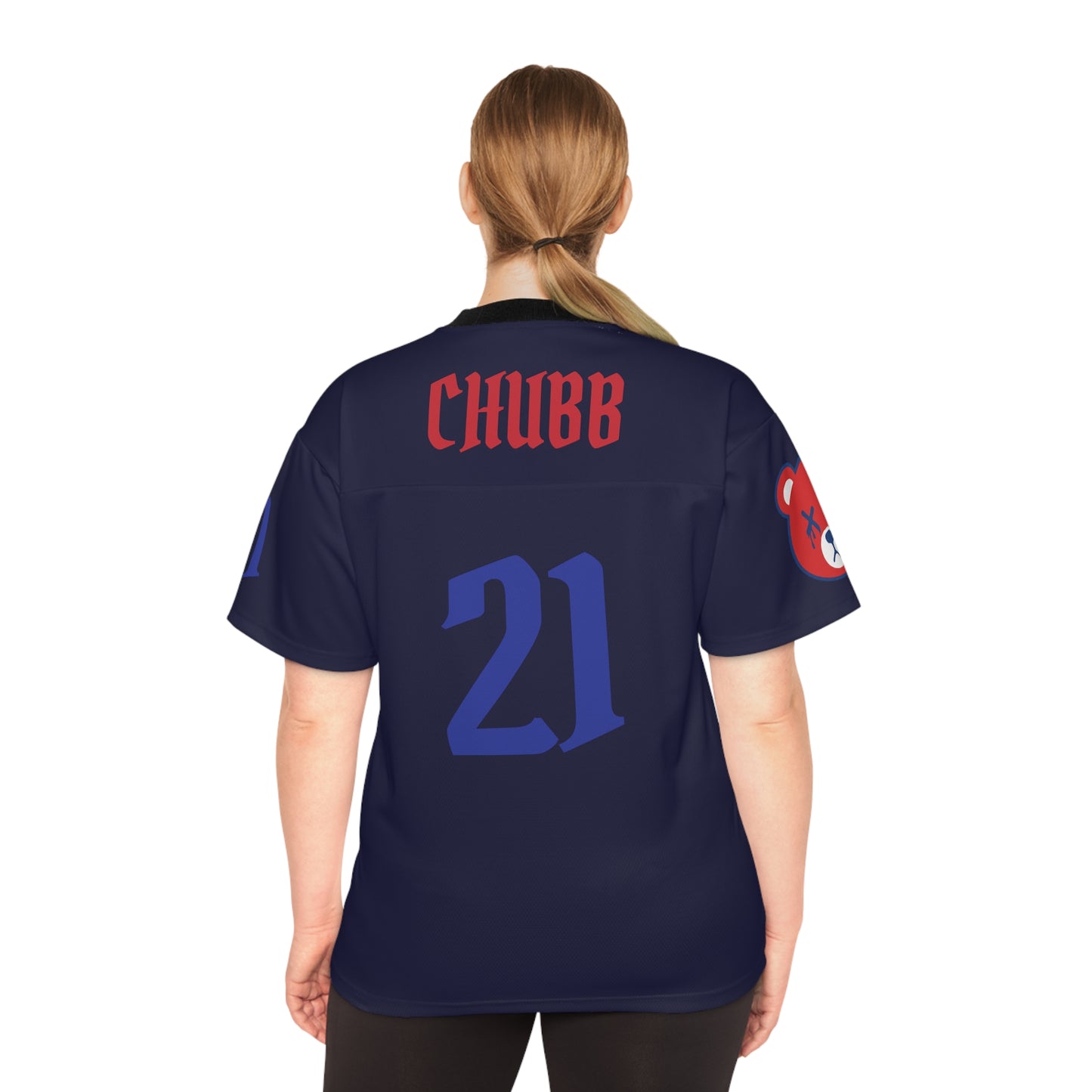 "Wicked Way" #21 Chubb Deady Bears Football Jersey