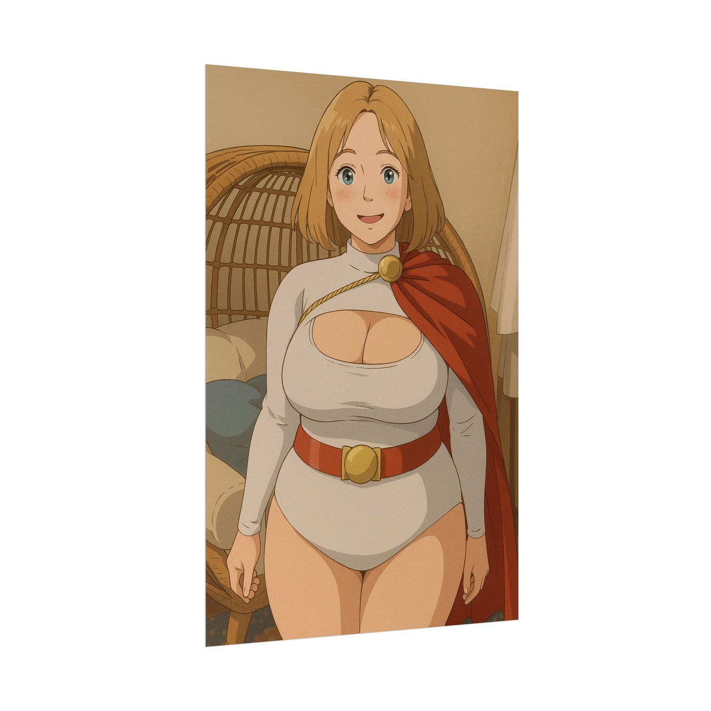 Loco Fits Anime Girls 'Cosplay Superhero Girl' Poster