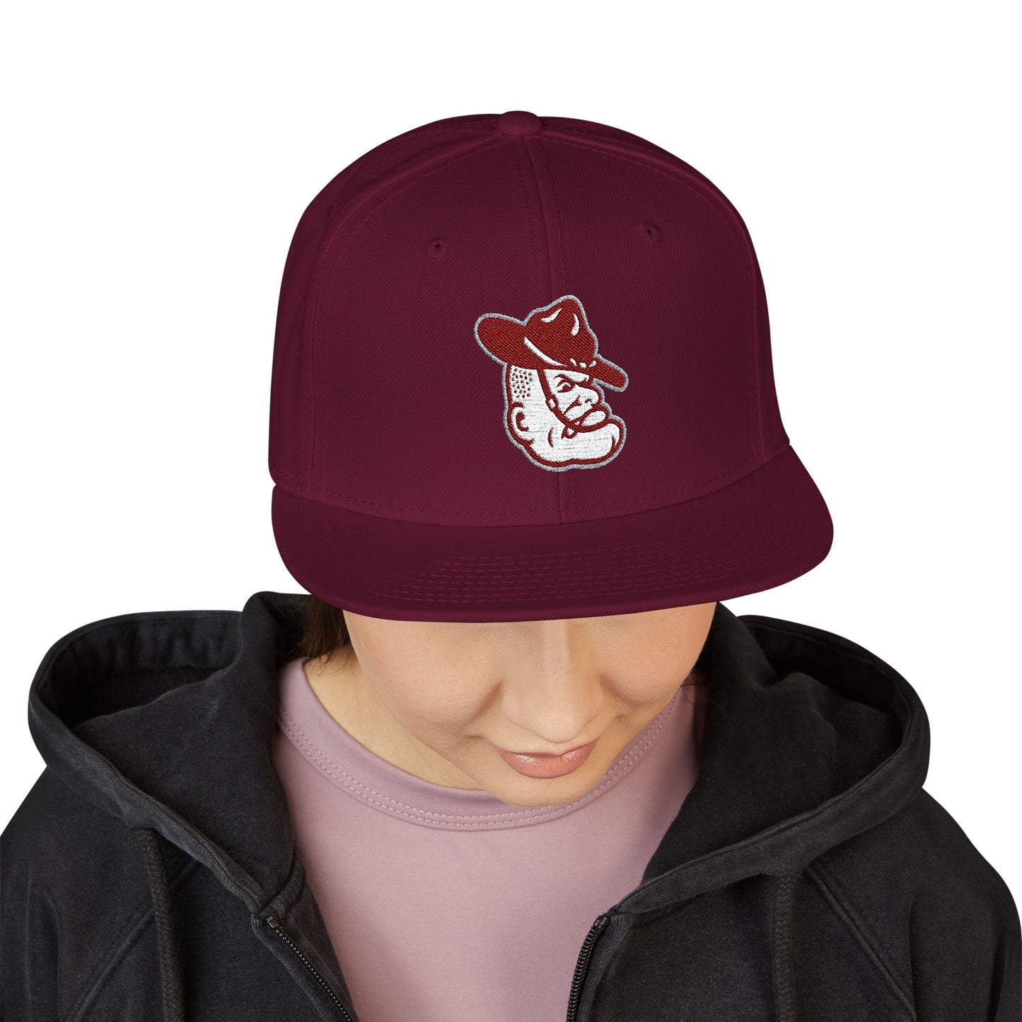 'Texas A&M Sarge Head' Logo Snapback