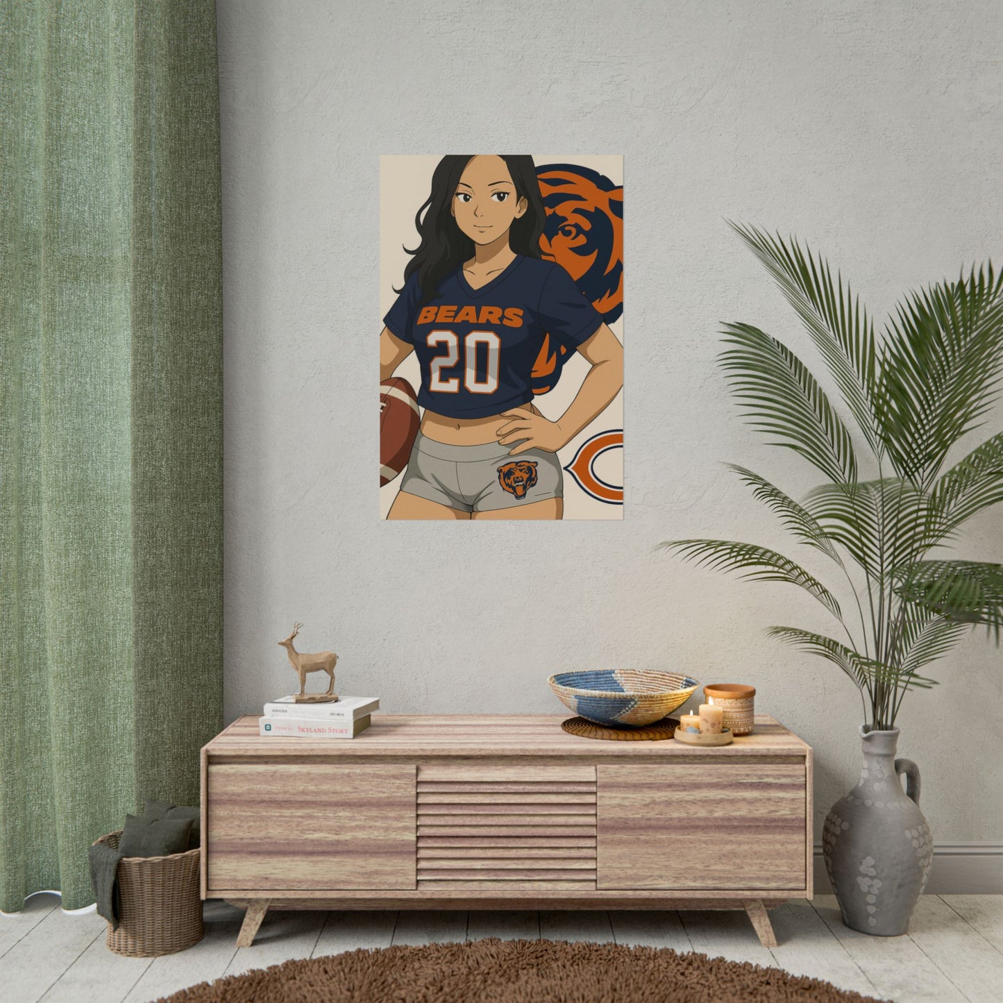 Loco Fits Anime Girls 'Bears Girl 2' Poster