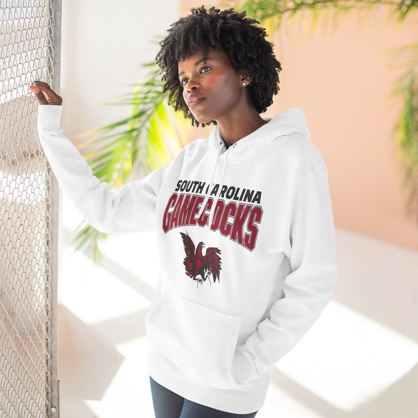 'South Carolina Gamecocks' Three-Panel Fleece Hoodie