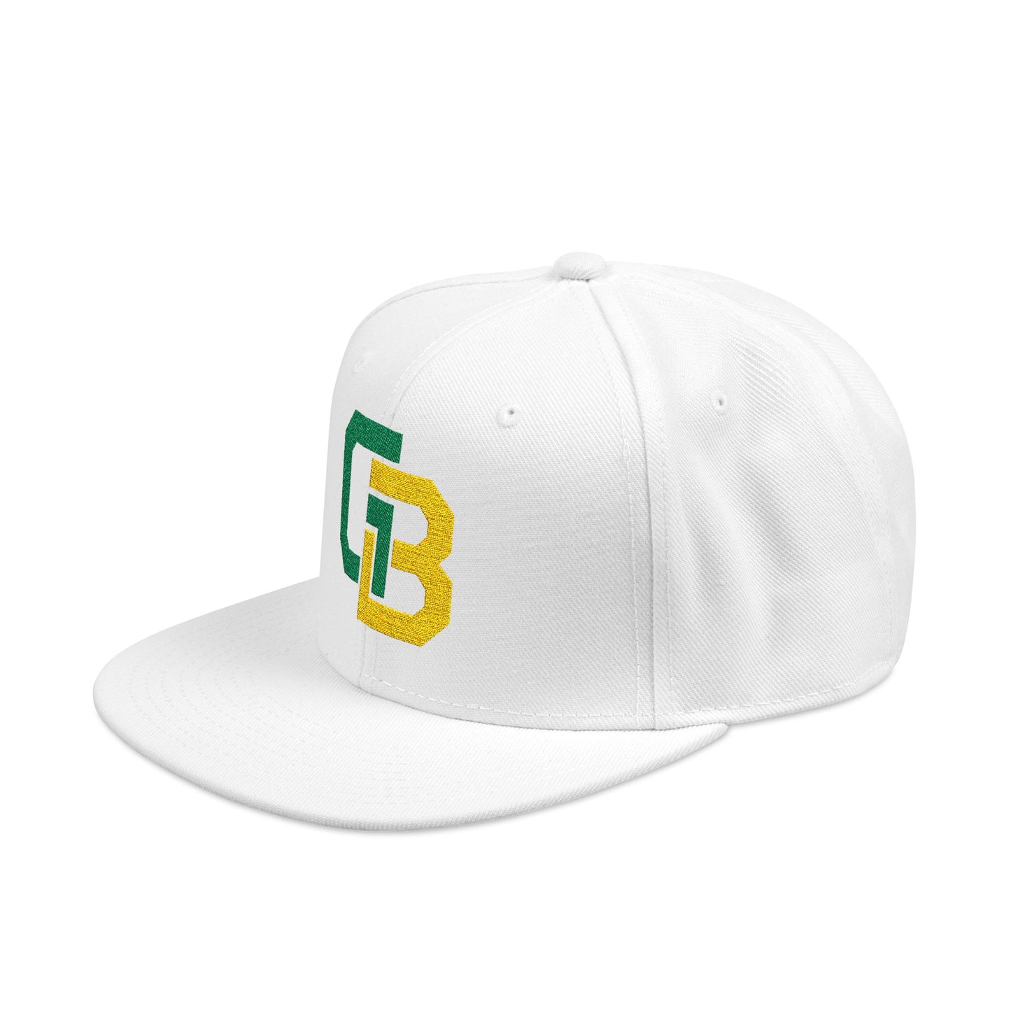Loco Fits "NFL Green Bay Packers Letters GB Concept Logo" Snapback (Embroidery)