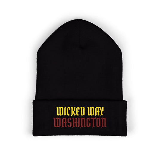 "Wicked Way" Washington V2 Cuffed Beanie