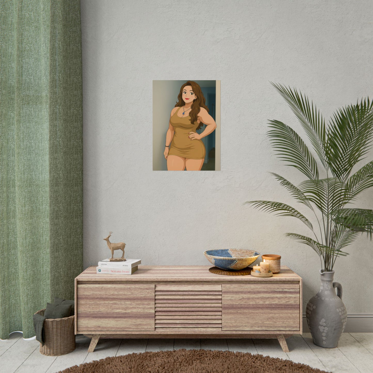 Loco Fits Anime Girls 'Clean your Room' Poster