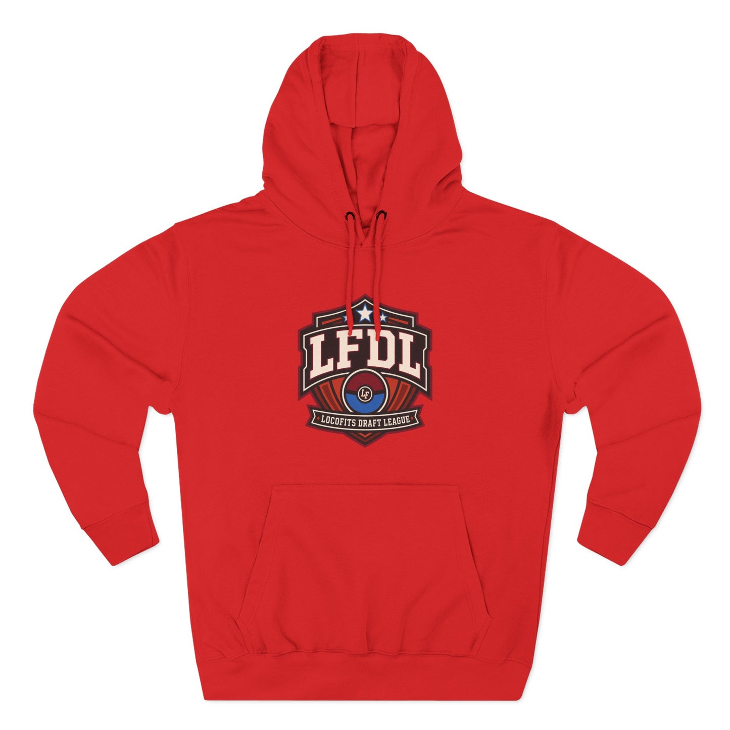 LocoFits Draft League South Carolina Three-Panel Fleece Hoodie