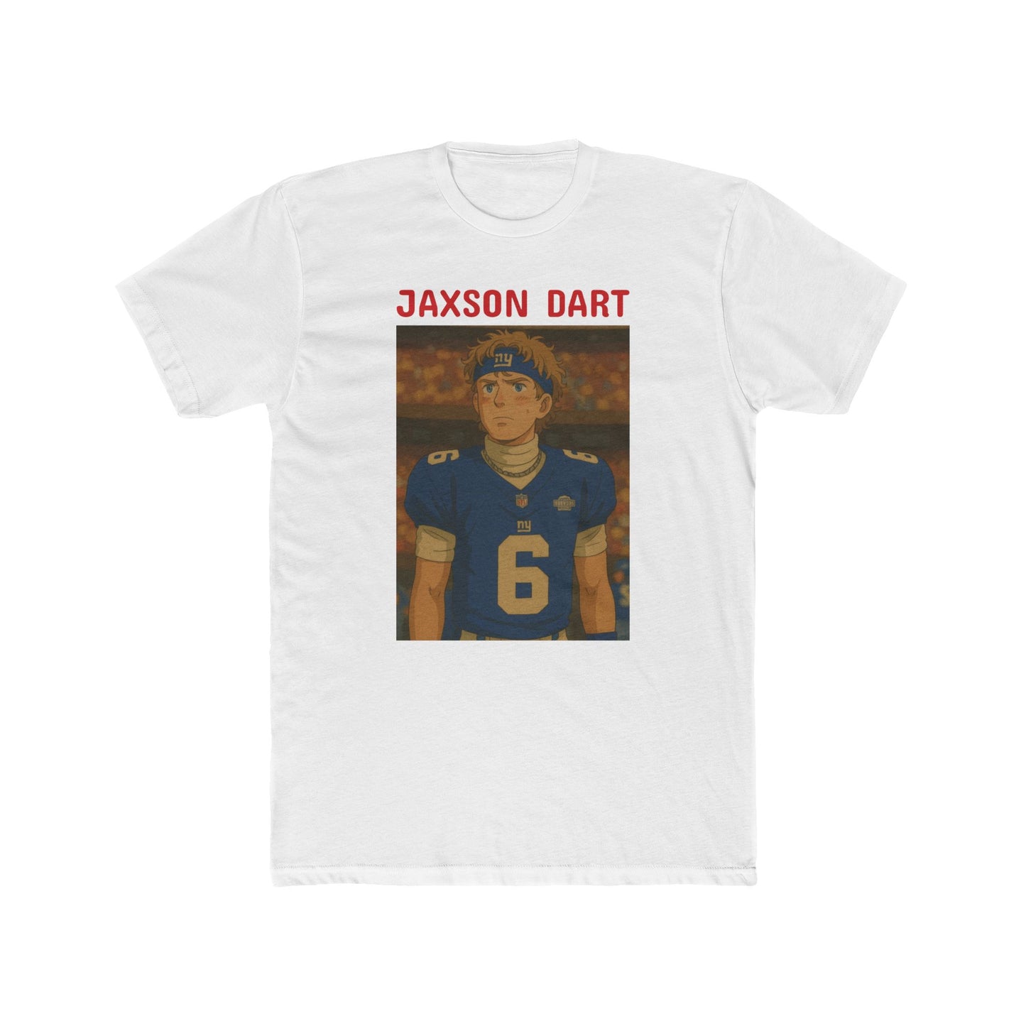 Anime Football 'Jaxson Dart' Cotton Crew Tee