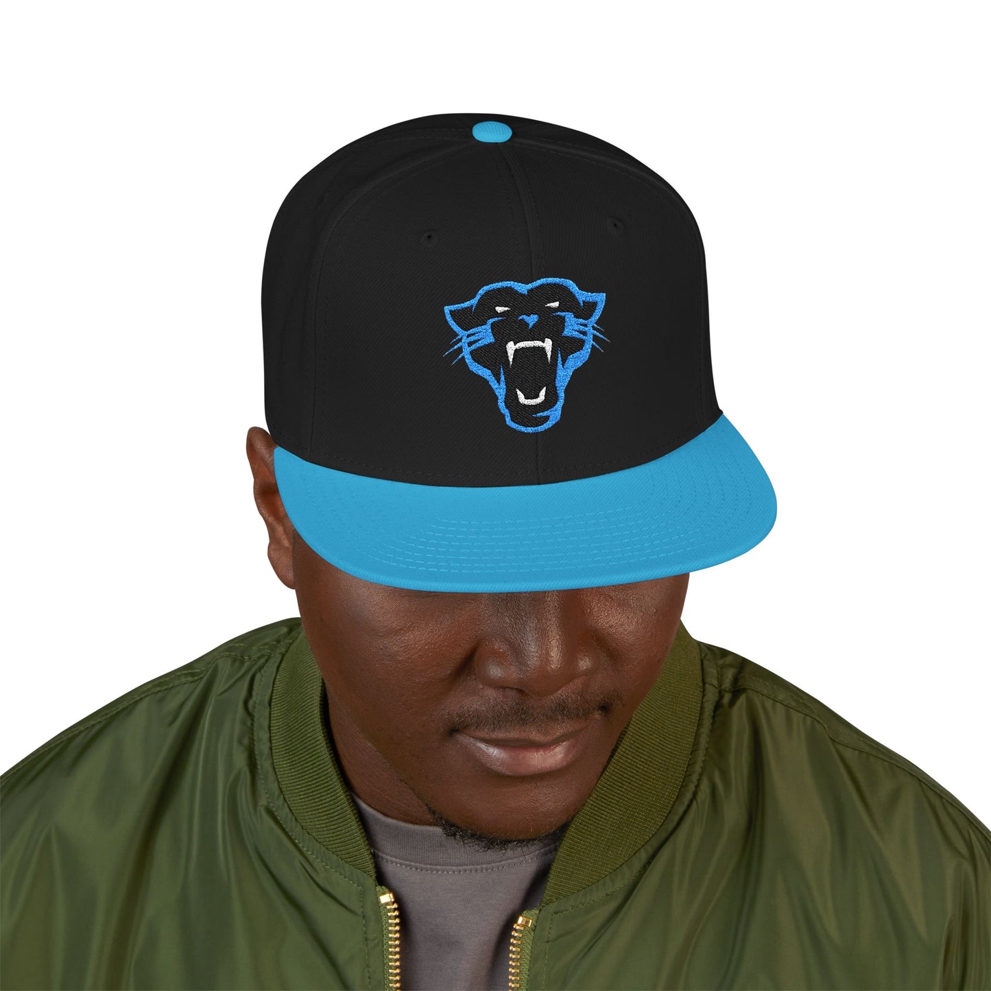 Loco Fits "NFL Carolina Panthers Roar Concept Logo" Snapback (Embroidery)