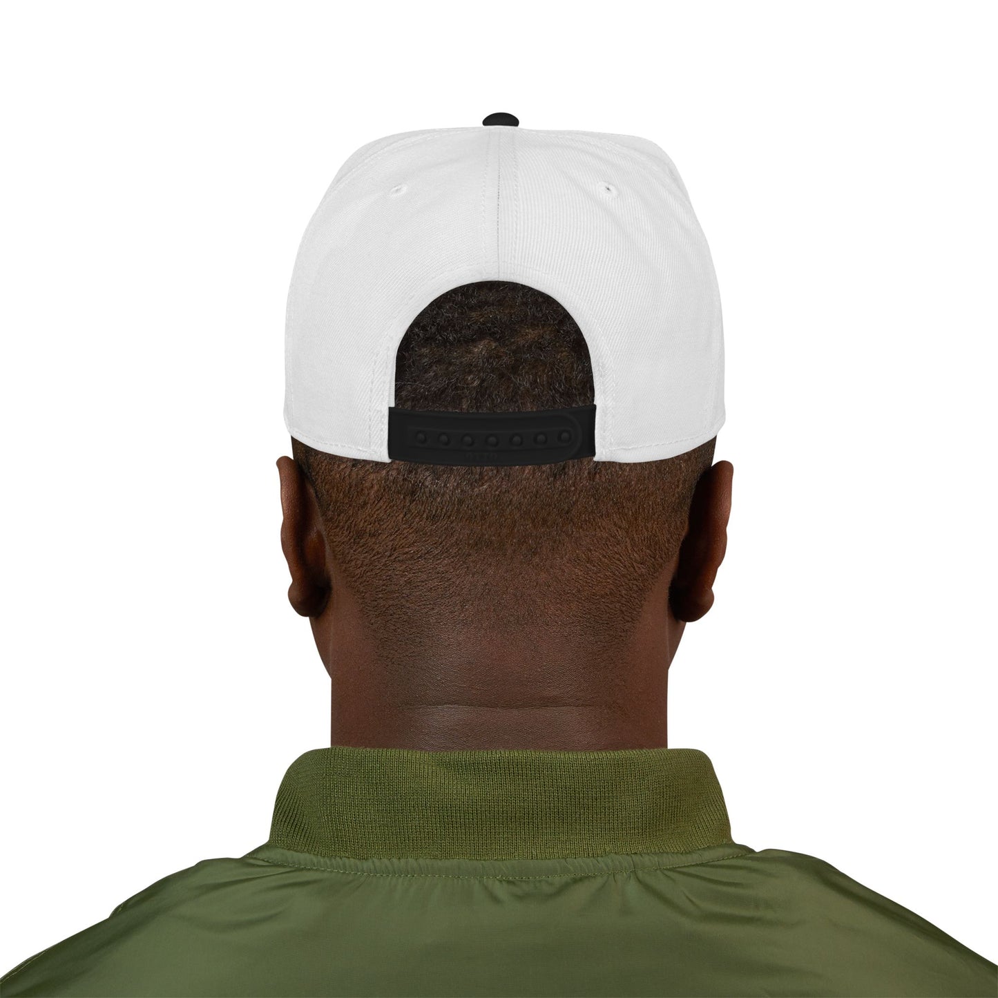 White "Hippie Highway" #420 Purple Haze Bus Snapback Cap