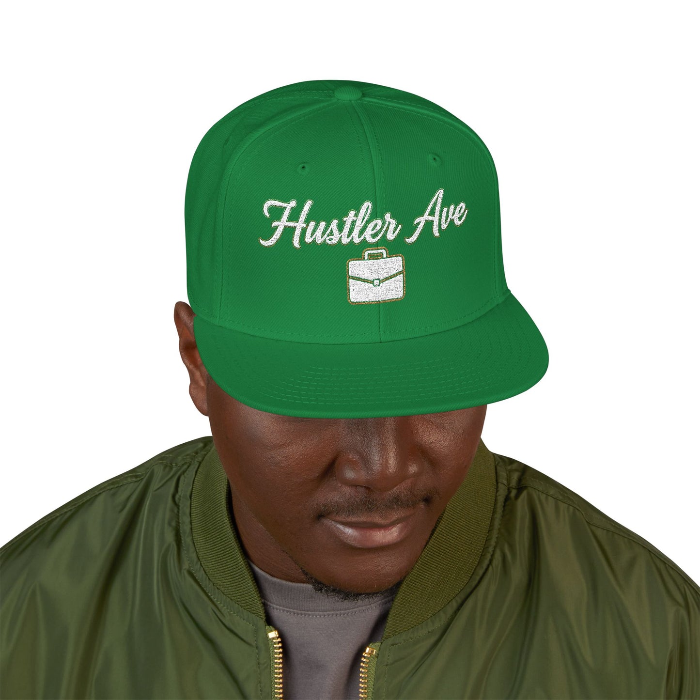 Base "Hustler Ave" All Business Briefcase Snapback