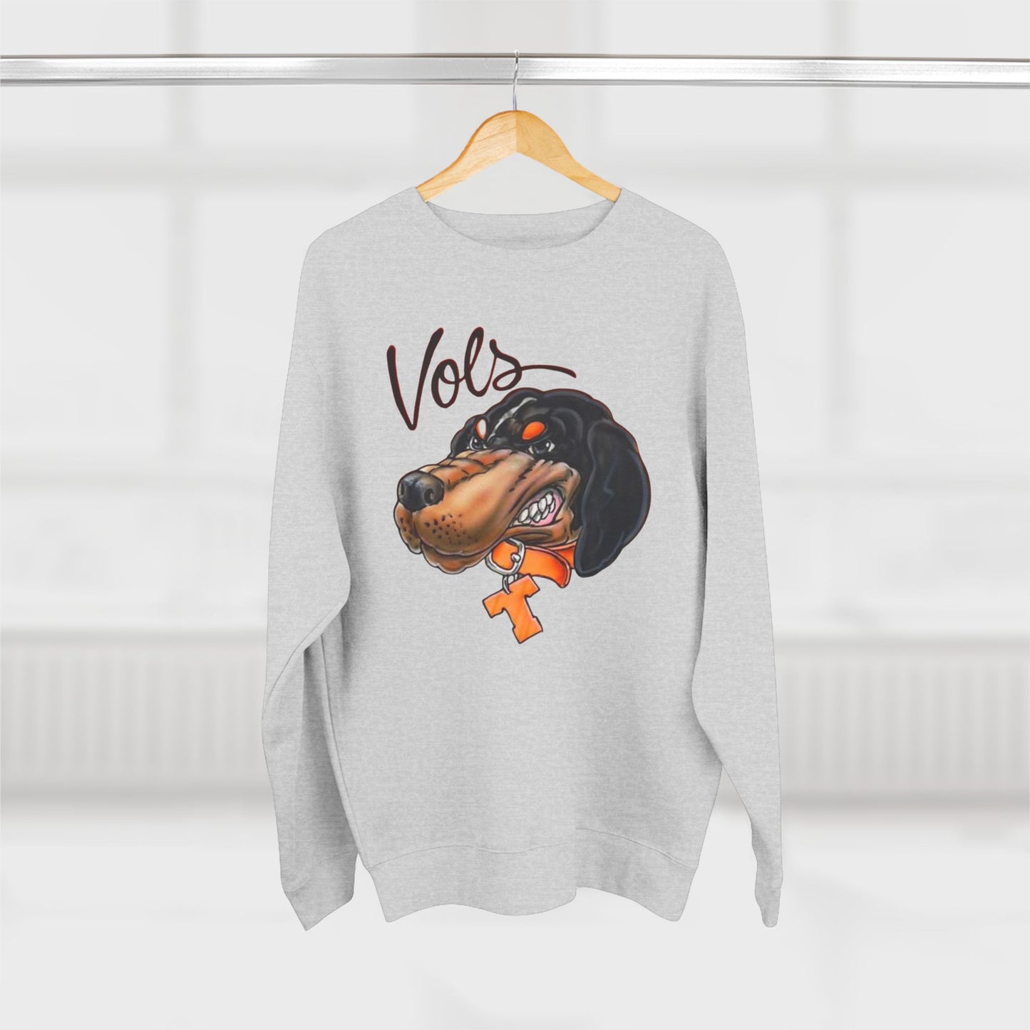 'Vols Hound' Cotton Crewneck Sweatshirt