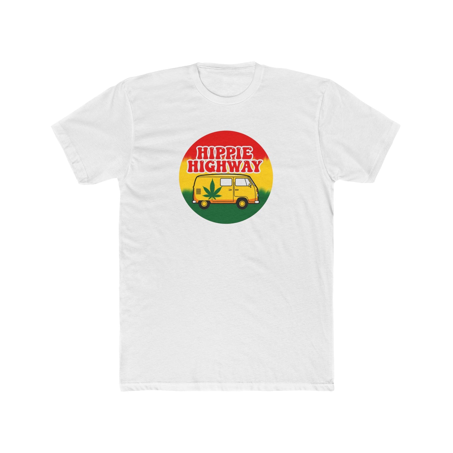 "Hippie Highway" Rasta Vibes Graphic Tee