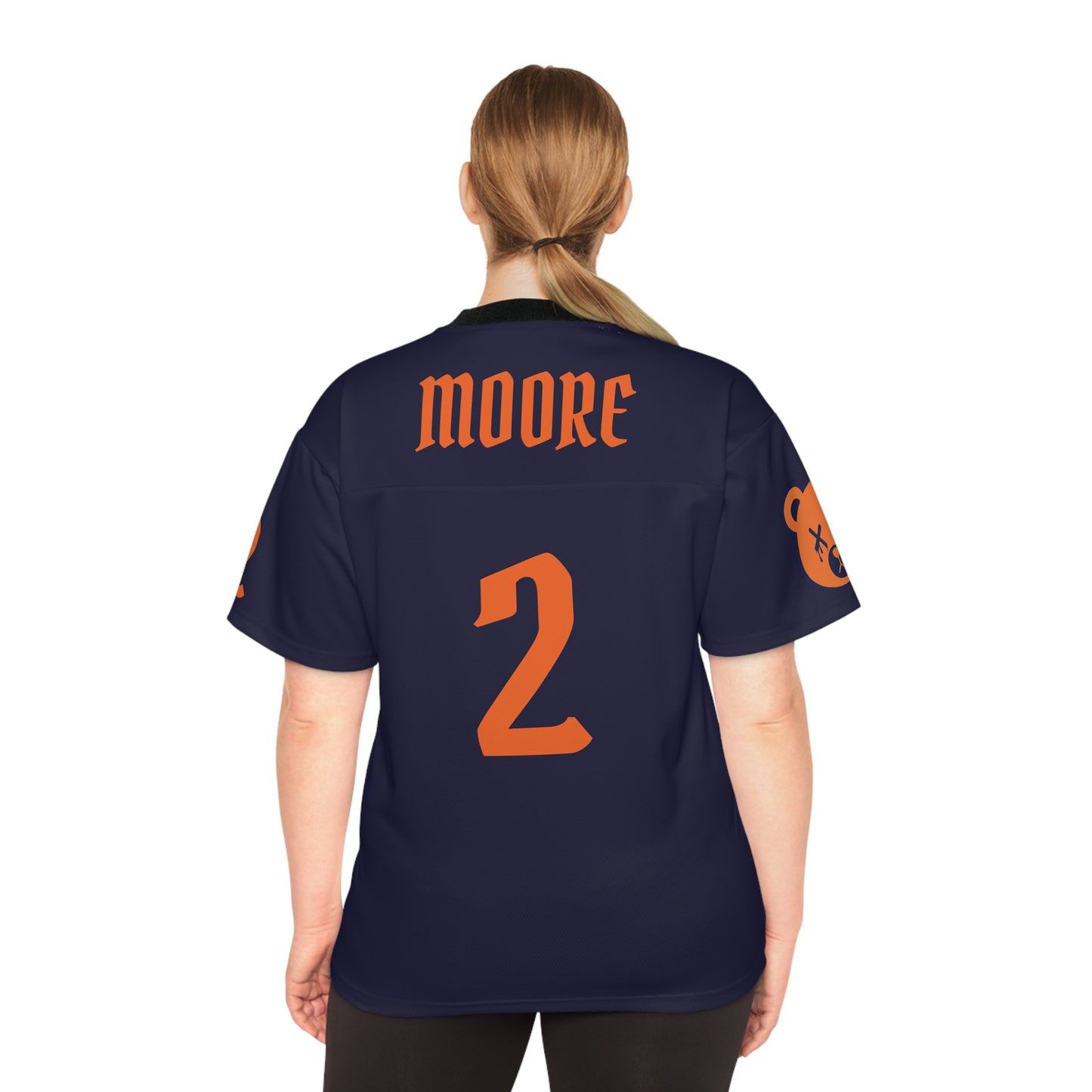"Wicked Way" #2 Moore Deady Bears Football Jersey