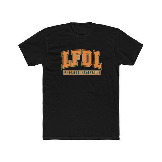 LocoFits Draft League NC Chest Logo Cotton Crew Tee