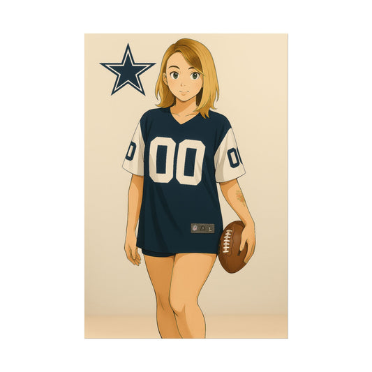 Loco Fits Anime Girls 'Cowboys Girl 1' Poster