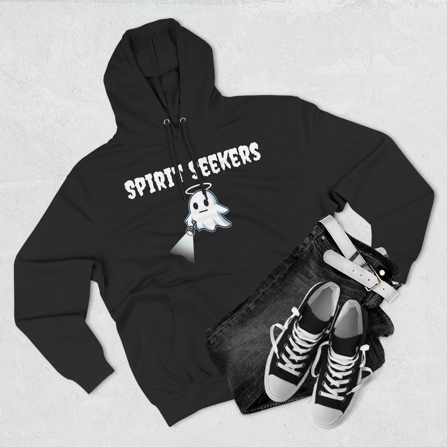 Ghost Hunter Spirit Seekers Graphic Hoodie