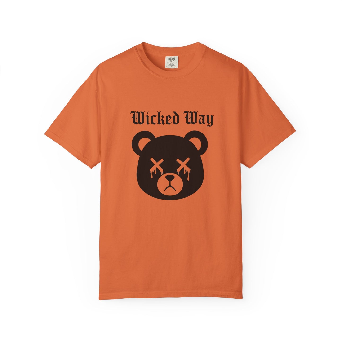 "Wicked Way" Dead Bear Head T-Shirt (Multi Color Options)