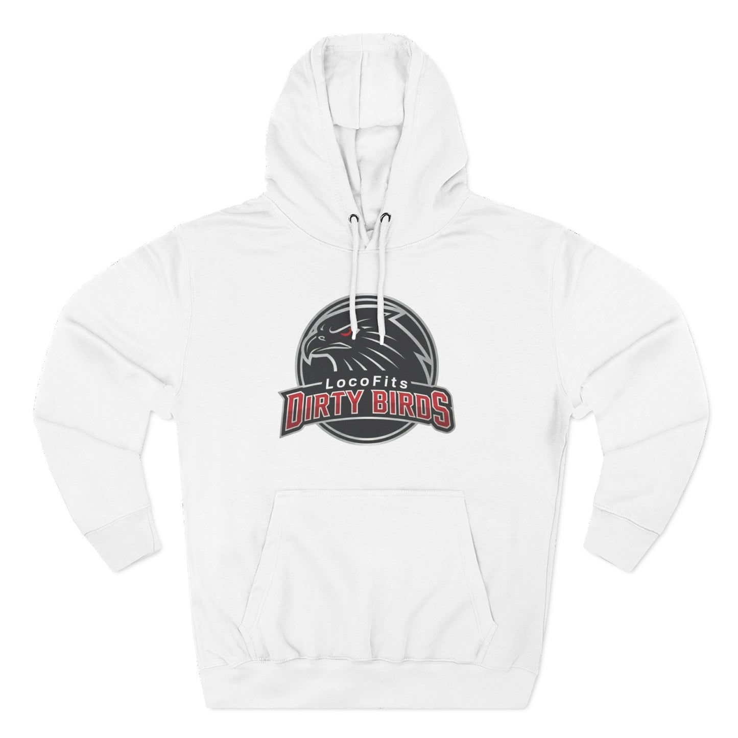 Loco Fits Dirty Birds Three-Panel Fleece Hoodie