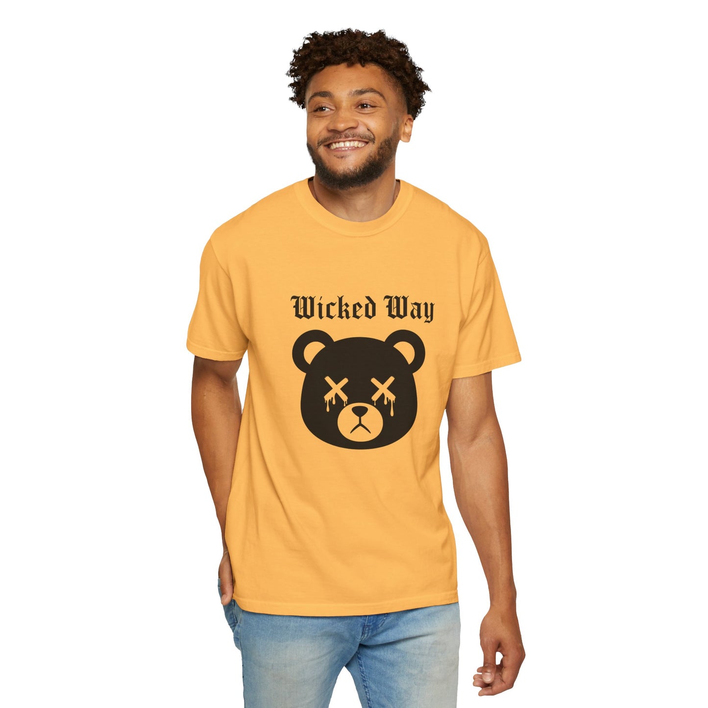 "Wicked Way" Dead Bear Head T-Shirt (Multi Color Options)