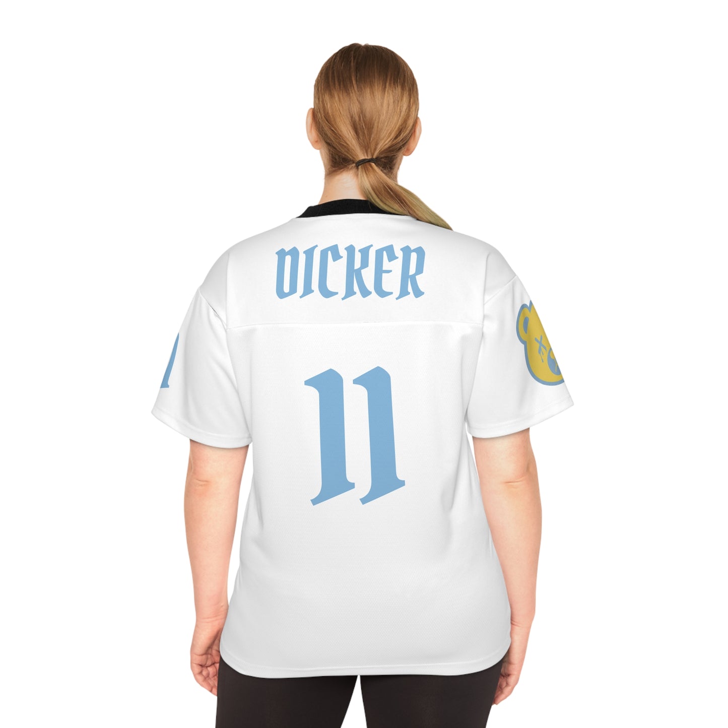 "Wicked Way" #11 Dicker Deady Bears Football Jersey