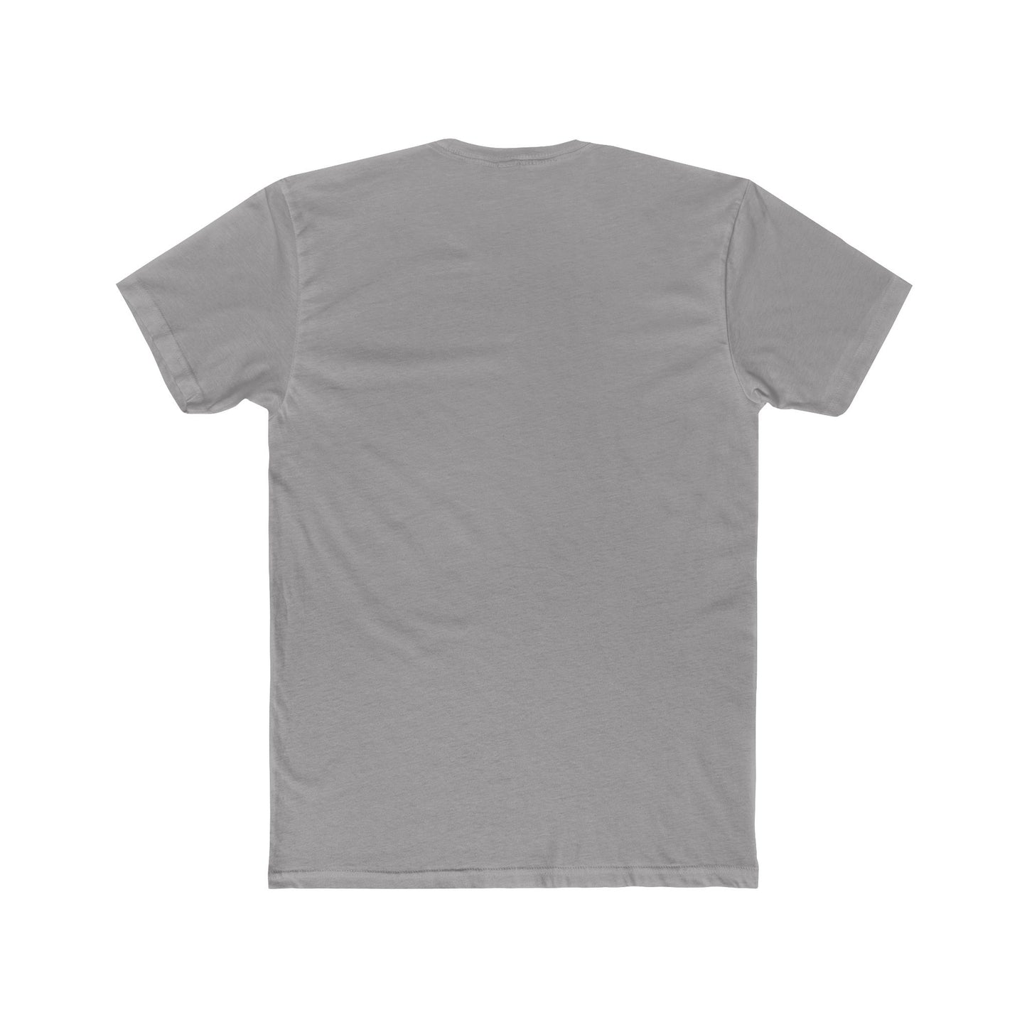 "Hustler Ave" All Business Gold Briefcase Pocket Logo Cotton Crew Tee