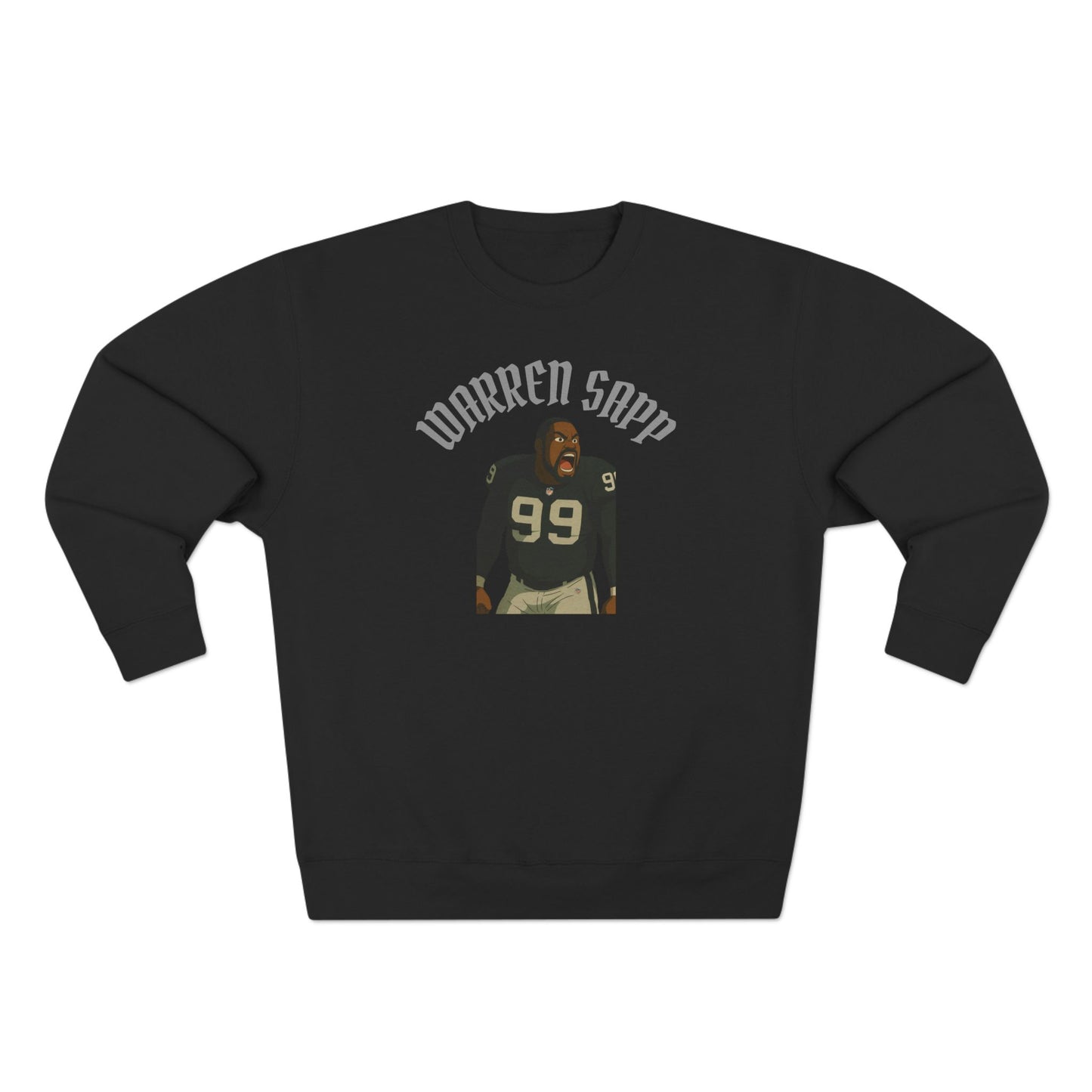 Anime Football 'Warren Sapp' Crewneck Sweatshirt