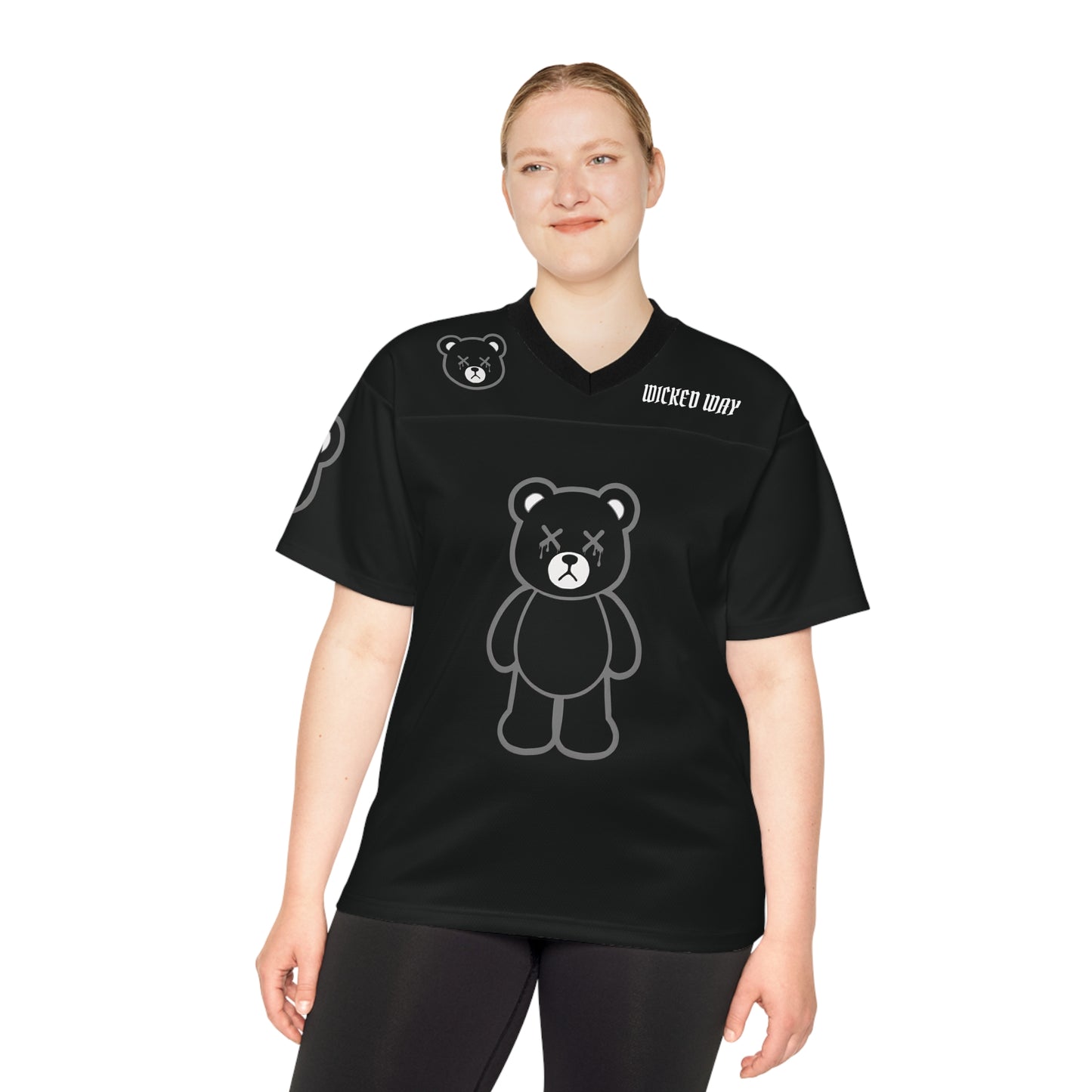 "Wicked Way" #2 Jeanty Deady Bears Football Jersey