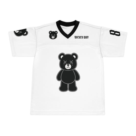 "Wicked Way" #87 Mayer Deady Bears Football Jersey