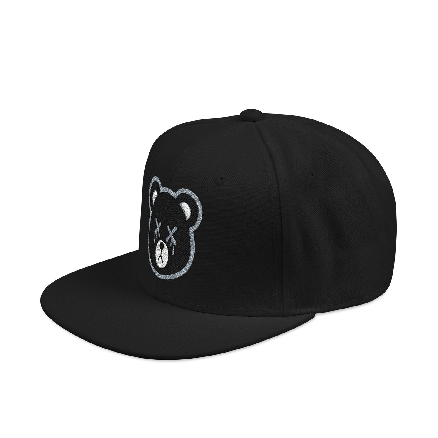 "Wicked Way" Deady Bears Grey, Black & White Logo Snapback