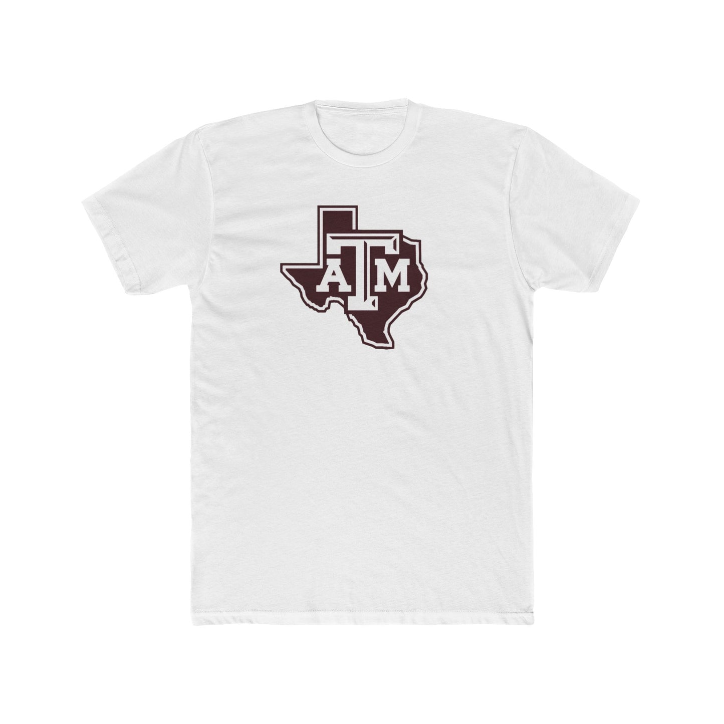 'Texas A&M State of Texas' Cotton Crew Tee