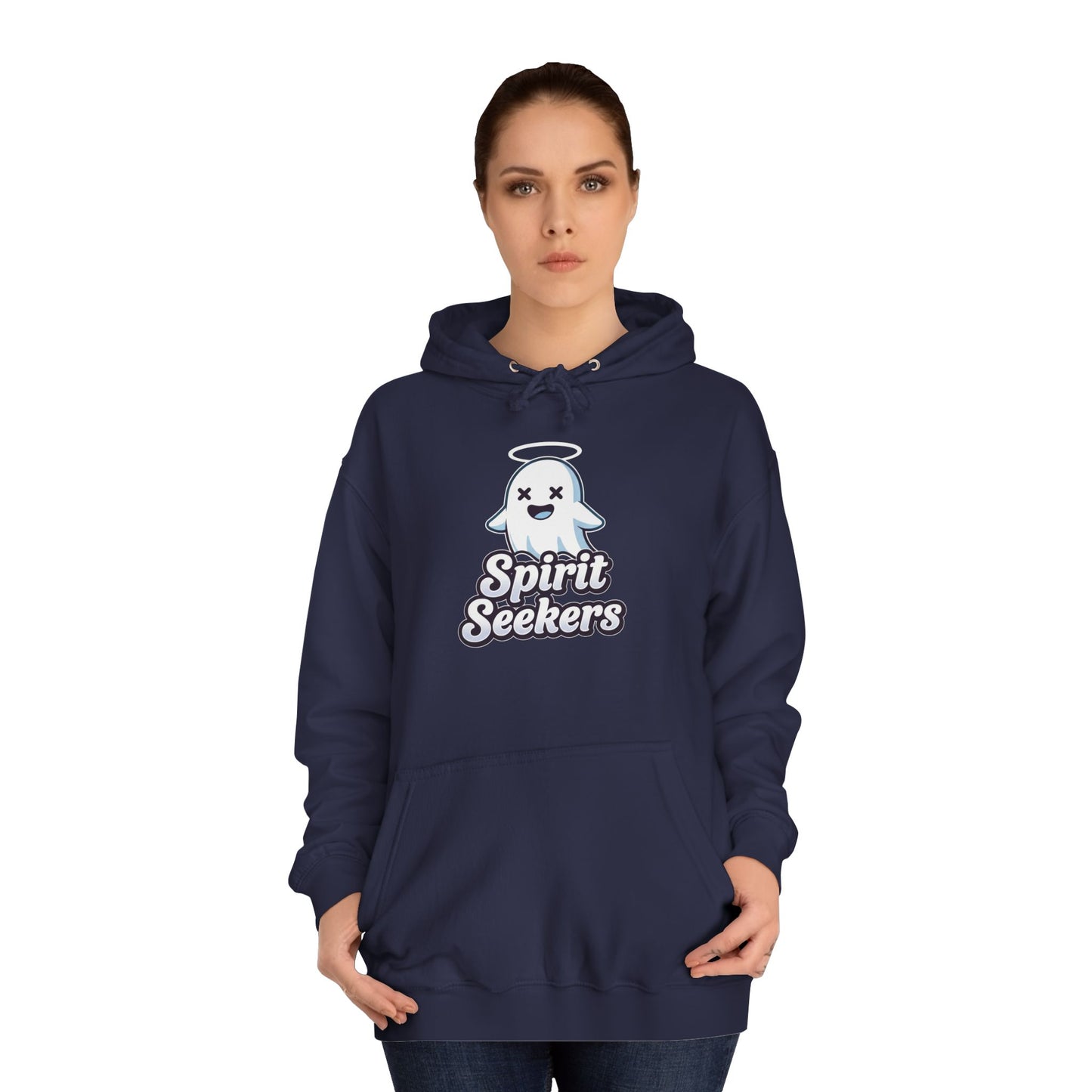 Spirit Seekers Friendly Ghost College Hoodie