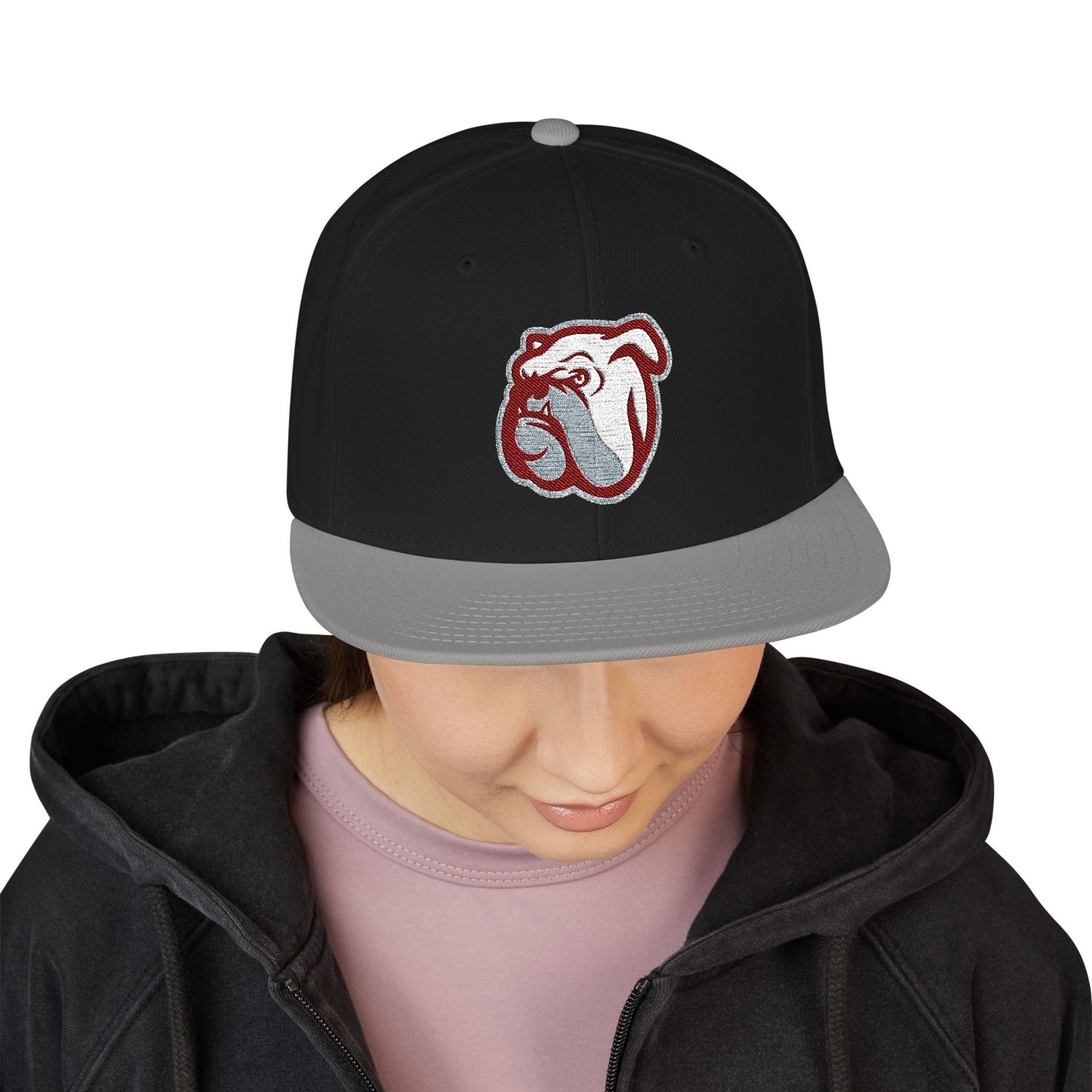'Mississippi State Bulldog Head' Logo Snapback