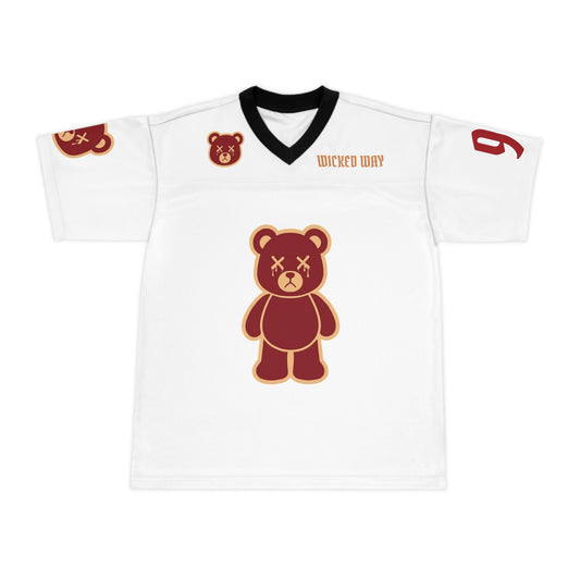 "Wicked Way" #97 Bosa Deady Bears Football Jersey