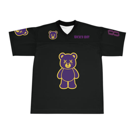 "Wicked Way" #89 Andrews Deady Bears Football Jersey