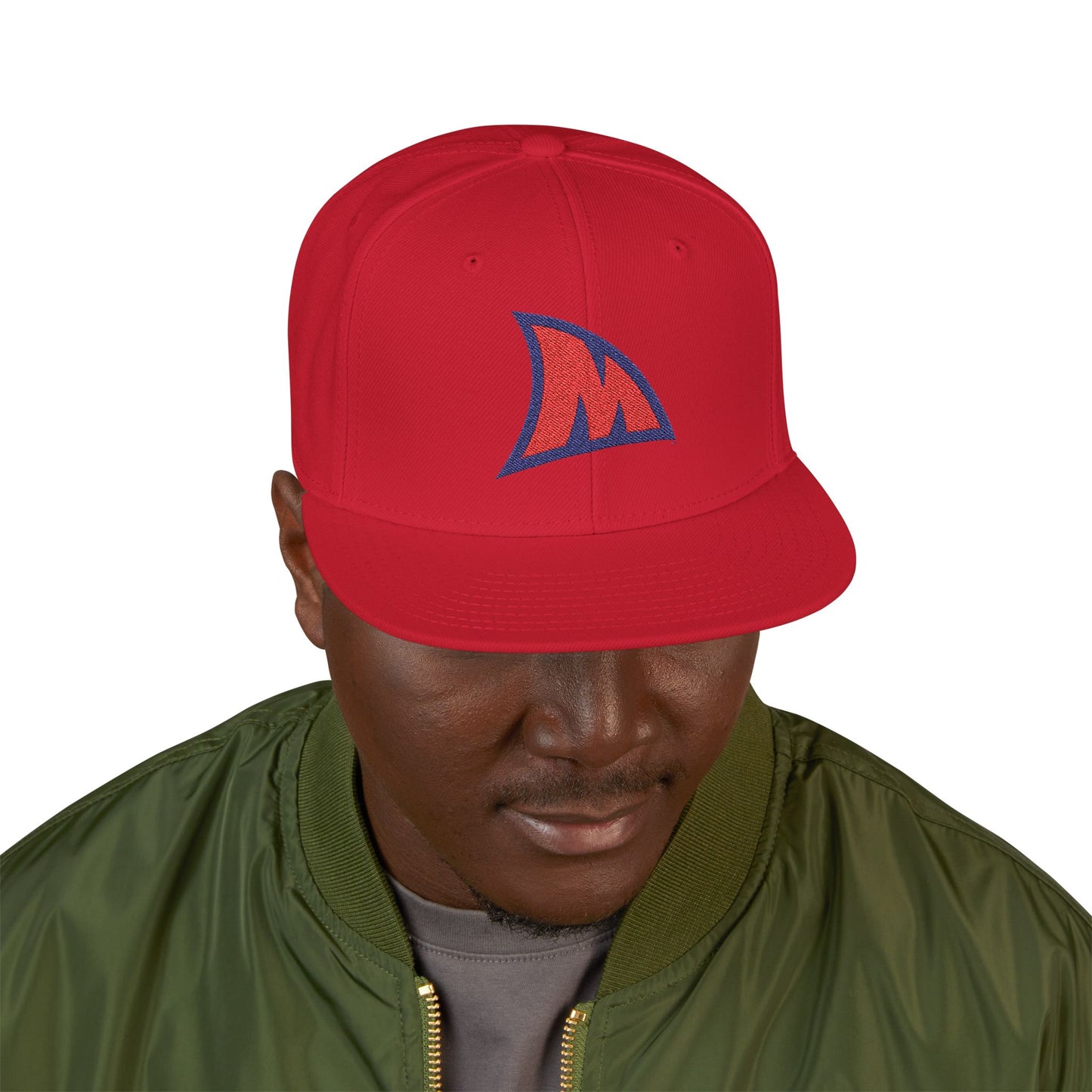 'Ole Miss Landshark M' Logo Snapback