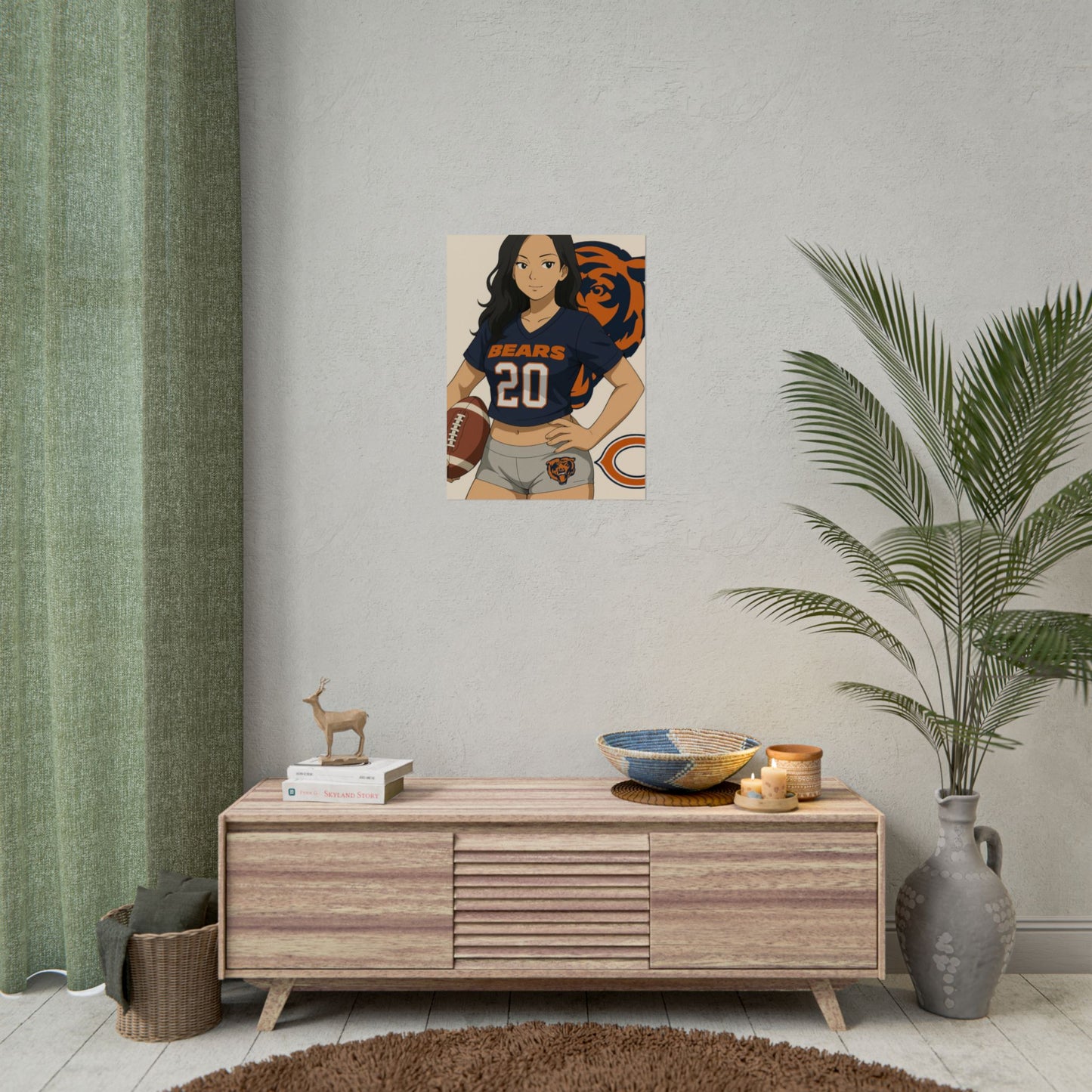 Loco Fits Anime Girls 'Bears Girl 2' Poster