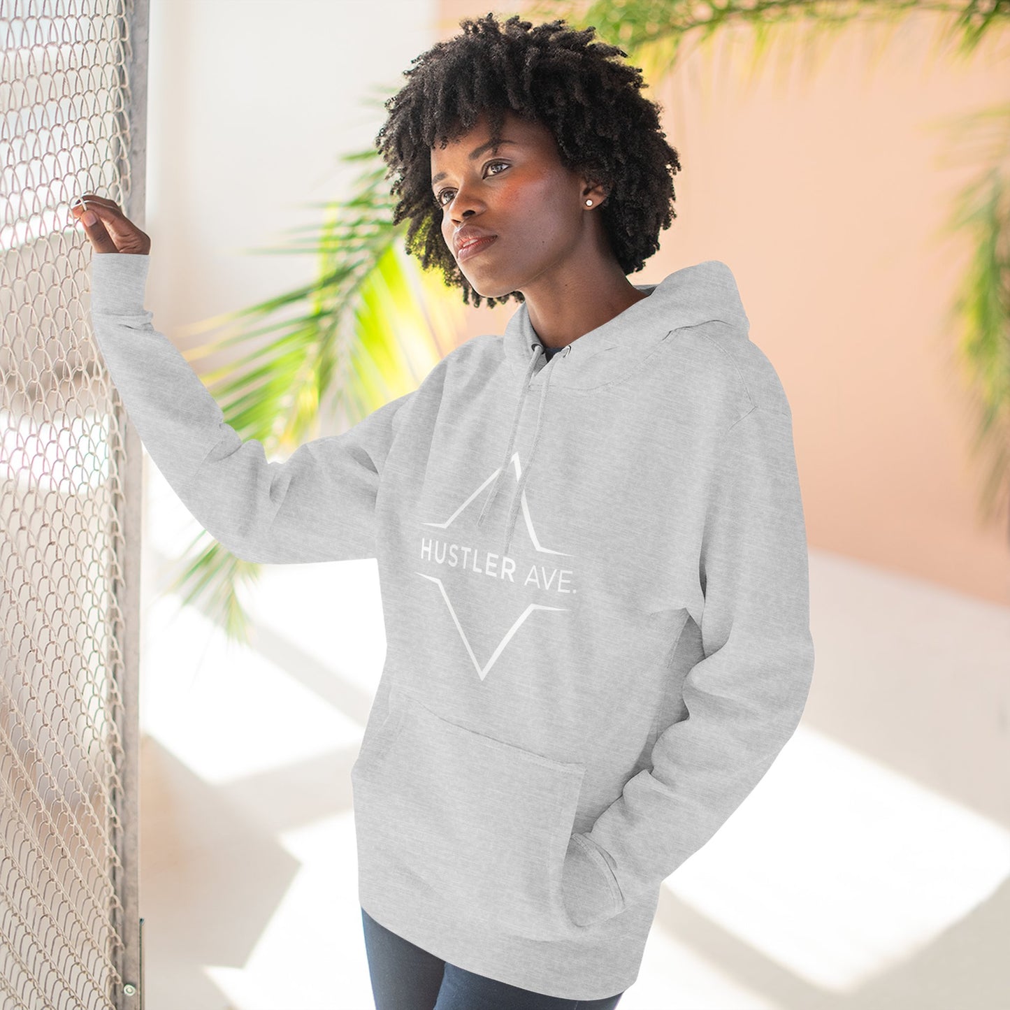 "Hustler Ave" Avalanche Motion Fleece Hoodie