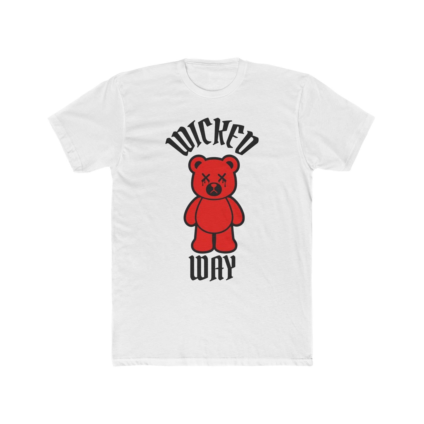"Wicked Way" Deady Bear V2 Cotton Crew Tee
