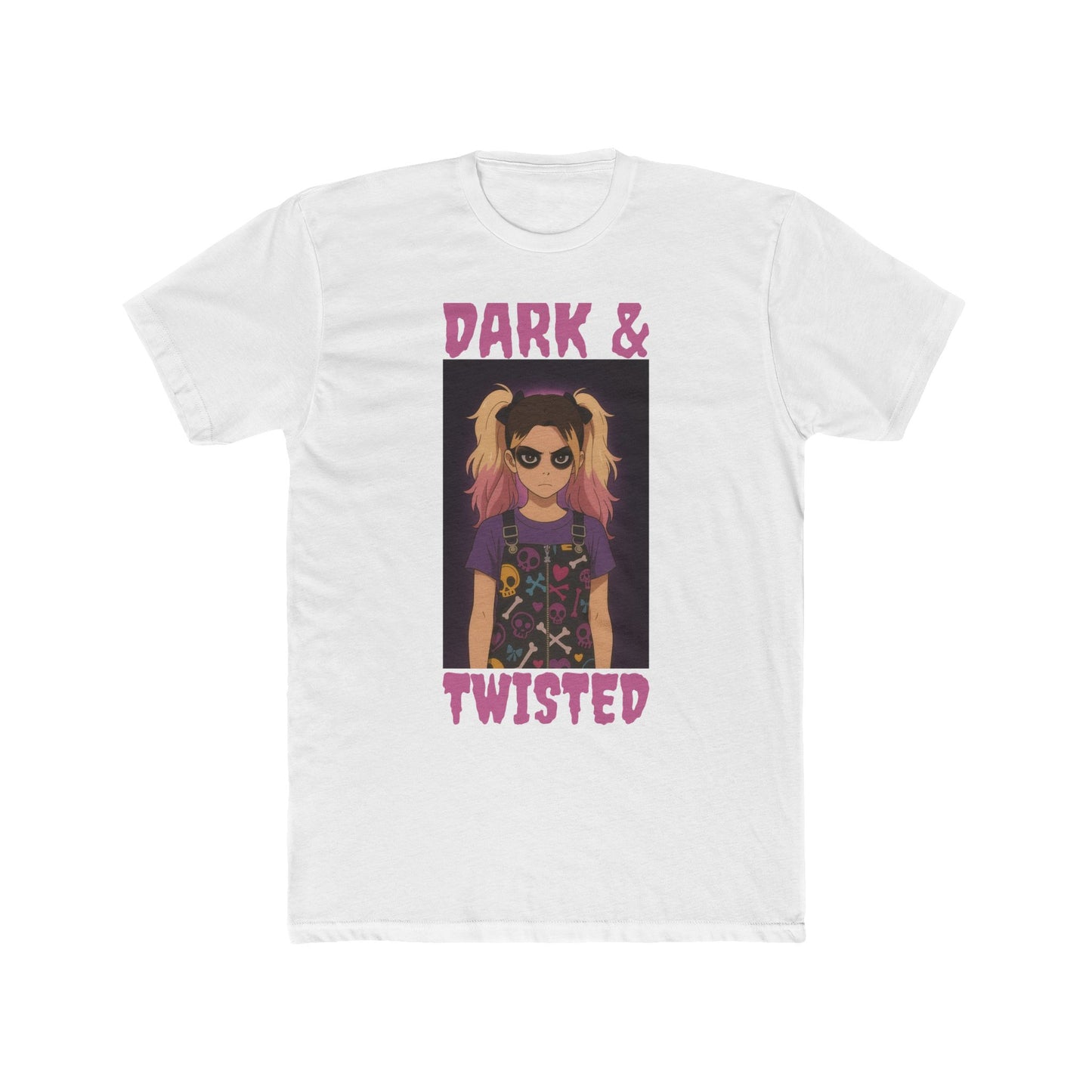 Loco Fits Anime Wrestling 'Dark & Twisted' Cotton Crew Tee