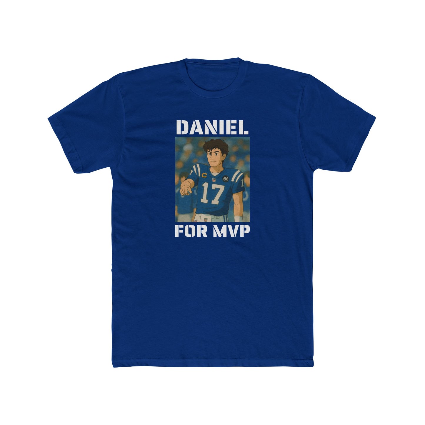 Anime Football 'Daniel For MVP' Cotton Crew Tee