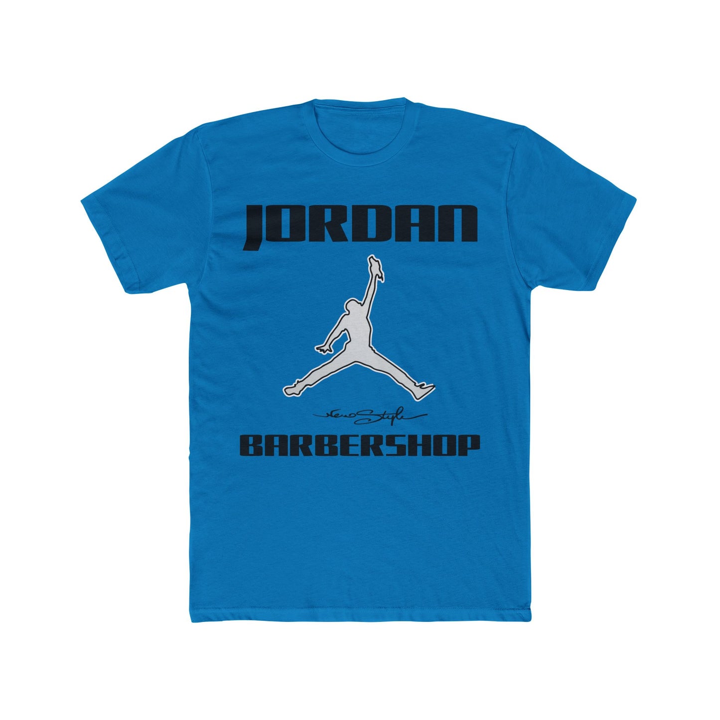 Jordan New Style Barbershop Cotton Crew T-Shirt
